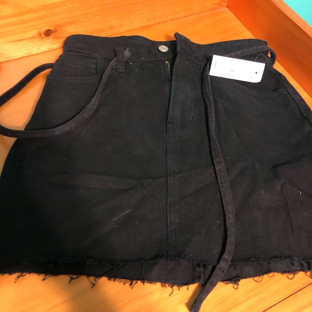 Black jean skirt… NWT from PacSun
